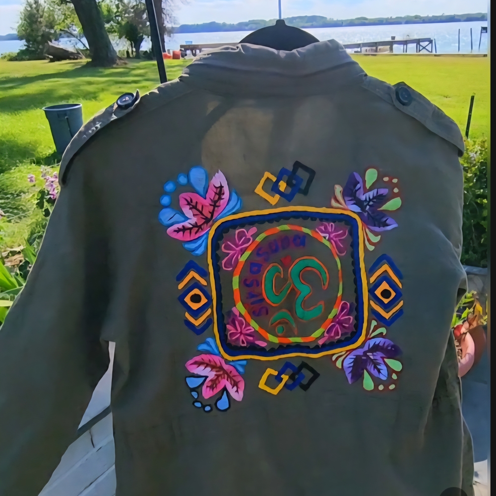 Colorful Embroidered Jacket